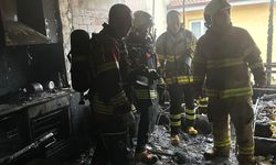 Ayvalık'ta Korkutan Patlama! Yangın Sırasında Buzdolabı Motoru Bomba Gibi Patladı: Ev Harabeye Döndü!