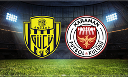 Ankaragücü - Karaman FK Maçının İlk 11'leri Belli Oldu!