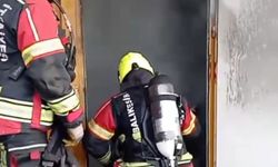 Bandırma Sanayisinde Dumanlar Gökyüzünü Kapladı! Konteyner Yangınına Hızlı Müdahale!