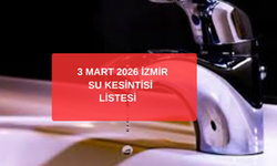 3 Mart 2026 İzmir Su Kesintileri: İZSU İlçe İlçe Güncel Liste