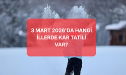 SON DAKİKA: 3 Mart Bugün Okullar Tatil Edildi! Hangi İllerde Ders Yok? Valiliklerden Kar Tatili Açıklaması Geldi!