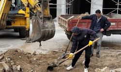 Edremit Kadıköy’de yol yapım çalışmaları sürüyor! BASKİ sonrası ekipler sahada