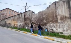 Bu duvar her an çökebilir! Facia yaşanmadan önlem alınmalı