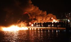 Bodrum’da Marina Faciası: 8 Lüks Yat Alevlere Teslim Oldu, 7’si Battı!