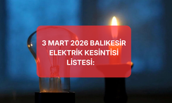 3 Mart 2026 Balıkesir Elektrik Kesintileri: İşte İlçe İlçe Tam Liste