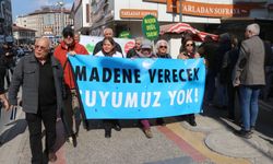 Balıkesir'de çevre örgütlerinin maden isyanı: Zarar halkın, kâr şirketlerin!