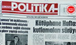 28 Mart 1990 Çarşamba: Kütüphane Haftası kutlamaları sürüyor
