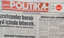 29 Mart 1990 Perşembe: İkizcetepeler Barajı bu yıl bitecek