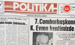 10 Mart 1990 Cumartesi: 7. Cumhurbaşkanı K. Evren kentimizde