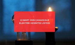 Çanakkale’de 13 Mart Cuma Elektrik Kesintisi: İşte Kesinti Yapılacak İlçeler