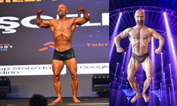 Balıkesirli Ozan Doruk Vücut Geliştirme Şampiyonası'nda birincilik elde etti
