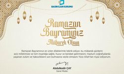 Basın İlan Kurumu Genel Müdürü Abdülkadir Çay'ın bayram mesajı