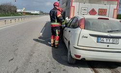 Son Dakika: Bandırma - Çanakkale Yolunda Korkunç Kaza! Otomobil Tankere Çarptı: Sıkışan Yaralılar Var!