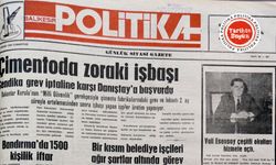 14 Nisan 1990 Cumartesi: Çimentoda zoraki işbaşı