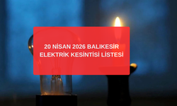 Balıkesir'de Elektrikler Ne Zaman Gelecek? 20 Nisan 2026 UEDAŞ Kesinti Listesi