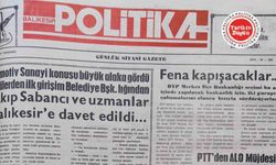 3 Mayıs 1990 Perşembe: Sakıp Sabancı ve uzmanlar Balıkesir’e davet edildi