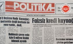 4 Nisan 1990 Çarşamba: Faizsiz kredi kaynağı