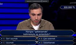 Milyoner'de 300 Bin TL'lik Kelime Avı: "Şafaklamak" Ne Demektir?