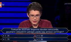 Kim Milyoner Olmak İster’de Türkiye İstatistiği: Boşanma Sonrası Çocukların Velayeti Kime Veriliyor?