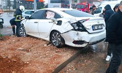 Kızıltepe’de Kamyon ve Otomobil Çarpıştı: 2 Yaralı