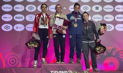 Evin Demirhan Yavuz Avrupa İkincisi! 50 Kiloda Gümüş Madalya