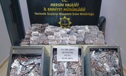 Mersin'de Narkotik Operasyonu: 111 Bin 700 Sentetik Hap Ele Geçirildi