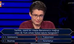 Milyoner'de 500 Bin Liralık Futbol Sorusu: Barcelona'yı Deviren İlk Türk Takımı Hangisi?