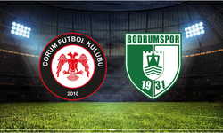 Çorum Fk - Bodrum Fk Maçının İlk 11'leri Belli Oldu!