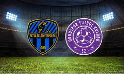 Fatsa Belediyespor - 52 Orduspor FK Play-Off Maçının İlk 11'leri Belli Oldu!