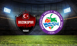 Yozgat Belediyesi Bozokspor - Karadeniz Ereğli Belediyespor Maçının İlk 11'leri Belli Oldu!