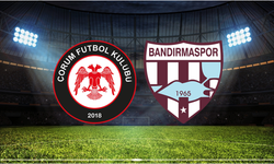 Çorum FK - Bandırmaspor Maçı Ne Zaman? Saat Kaçta? Hangi Kanalda?