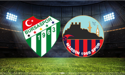 Bursaspor - Mardin 1969 Spor Maçının İlk 11'leri Belli Oldu!