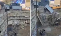 Kadıköy'de Korku Dolu Anlar! Fenerbahçe Stadyumu Yanında İstinat Duvarı Çöktü!