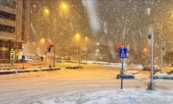 Erzurum'da Nisan Karı Yolu Kapattı! Kireçli Geçidi'nde 10 Araç Mahsur