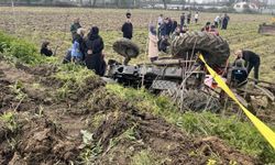 Düzce’de Tarlada Can Pazarı! Devrilen Traktörün Altında Kalan Sürücü Kurtarılamadı