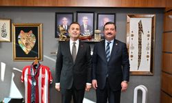 Ahmet Akın’dan MHP Balıkesir Milletvekili Ekrem Gökay Yüksel’e TBMM’de Ziyaret!