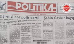 23 Mayıs 1990 Çarşamba: Öğrencilere polis dersi