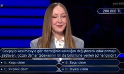 Milyoner'de 200 Bin TL'lik Soru: Gözün Odaklanmasını Sağlayan Yapı Nedir?