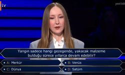Milyoner'de Bilim Sorusu: Yangın Hangi Gezegende Devam Edebilir?