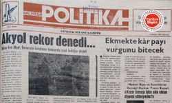 6 Haziran 1990 Çarşamba: Akyol rekor denedi