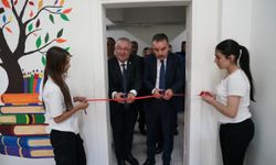 Edremit'te Eğitime Anlamlı Destek: Zeytinli Ortaokulu Kütüphanesi Açıldı
