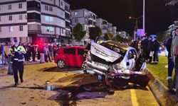 Çorum'da Korkunç Kaza! İki Otomobil Çarpıştı: 3 Yaralı