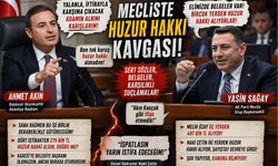 Ahmet Akın ile Yasin Sağay karşı karşıya! Meclis'te huzur hakkı kavgası