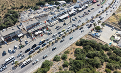 Türkiye'nin en ünlü tatil bölgesinde bayram yoğunluğu