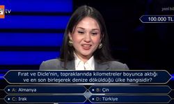 Kim Milyoner Olmak İster? Fırat ve Dicle Sorusu İzleyiciyi Şaşırttı!