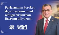 ALTIEYLÜL BELEDİYE BAŞKANI HAKAN ŞEHİRLİ'DEN KURBAN BAYRAMI MESAJI