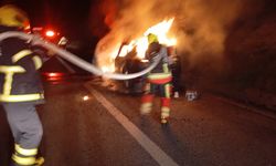 İstanbul-İzmir Otoyolu’nda Korkutan Yangın! Savaştepe Viyadüğü’nde Trafik Durdu!
