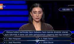 Kim Milyoner Olmak İster'de! Hem Futbolcu Hem Teknik Direktör Olarak Aynı Takımda 4 Yıl Üst Üste Şampiyon Olan Kimdir?