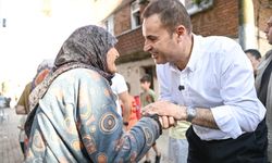 Ahmet Akın Erdek köylerinde imaj tazeleme turuna çıktı
