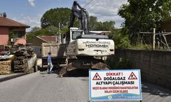 Dursunbey’de Demirciler Caddesi Yenileniyor: Esnafın Yolu Modernleşiyor